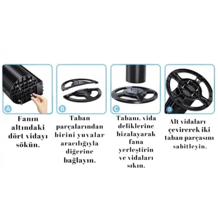 Vantilatör, Dlc Kule Tipi 75W Kumandalı