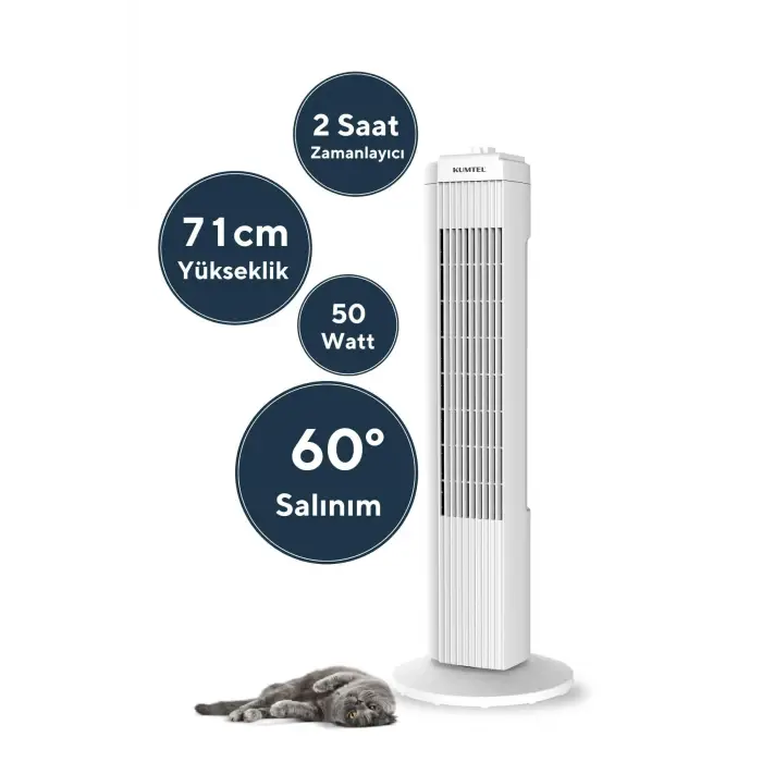 Vantilatör, Ktf-258W Kule Tipi
