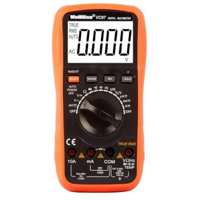 VC97 Dijital Multimetre Avometre TRUE RMS