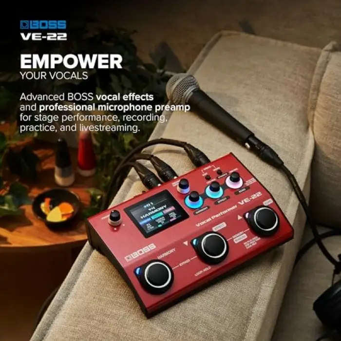 ve-22 Vokal Performans Pedalı