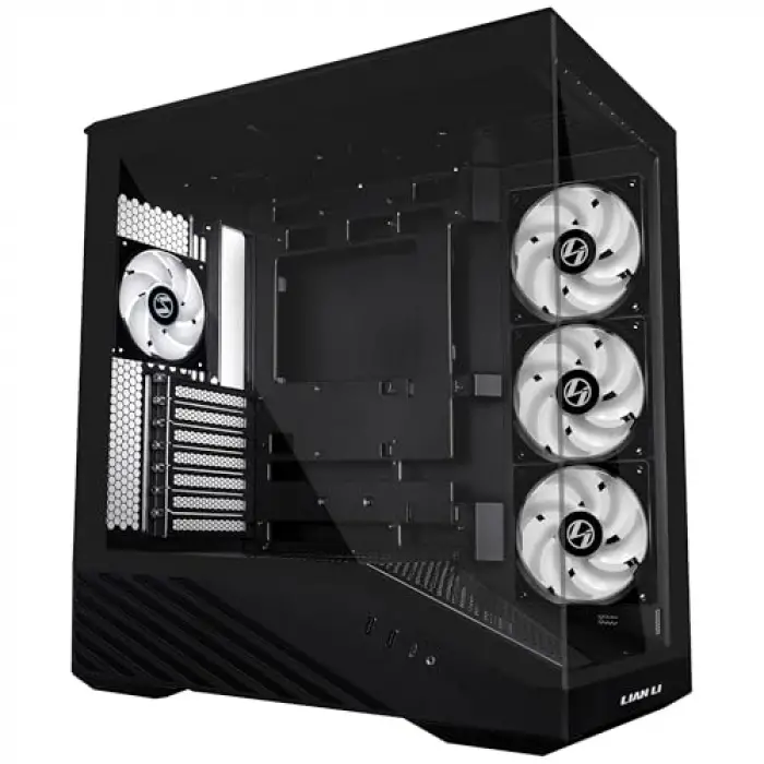 Vector V100R Siyah E-Atx Kasa, Atx Desteği, Mesh Ön Panel, Temperli Cam (G99.V100RX.00 G99.V100RX.01)