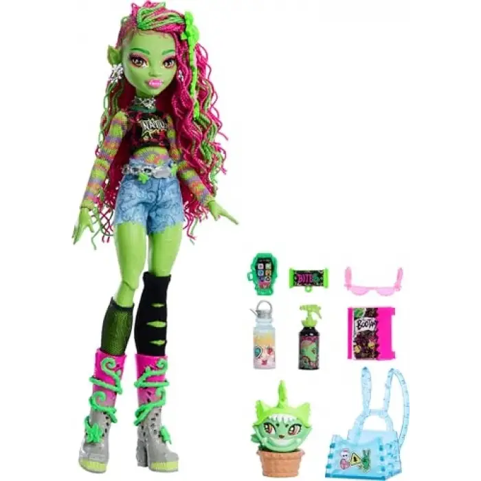 Venus McFlytrap bebek, evcil hayvanı Chewlian ve aksesuarları, HRP81
