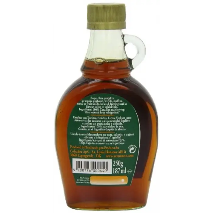 Vermont Akçaağaç Maple Şurubu 250 ml