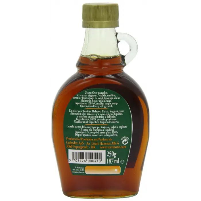 Vermont Akçaağaç Maple Şurubu 250 ml
