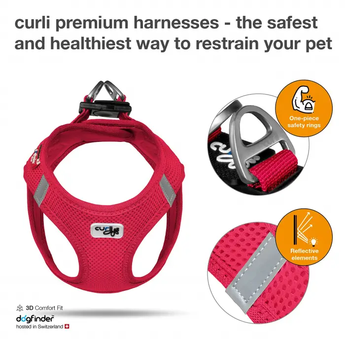 Vest Harness Aır-Mesh Red 3XS