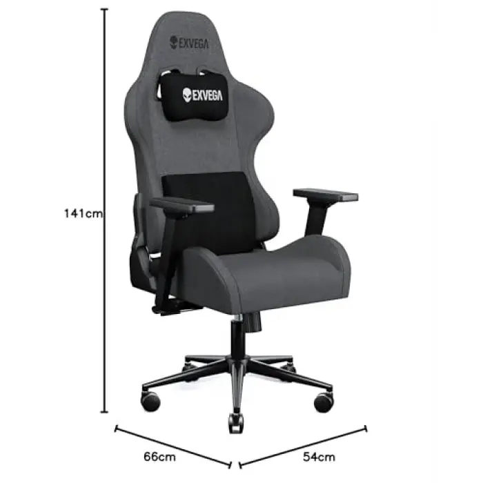 Vesta Graphite Kumaş Oyuncu Koltuğu