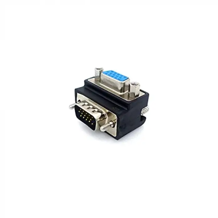 Vga 90 derece dirsek adaptörü, Vga L tipi çevirici