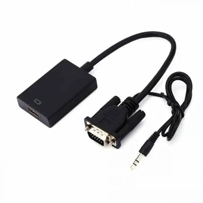 Vga - HDMI Ses Çıkışlı Görüntü Dönüştürücü
