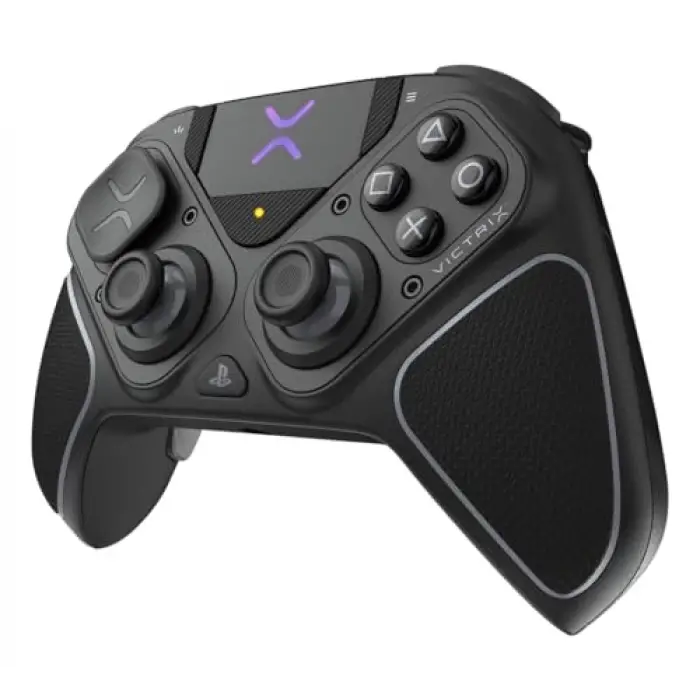 Victrix Pro Bfg Reloaded Wireless Gaming Controller Officially Licensed for PlayStation 5, PS5, PS4, PC, Fightpad Module, Hall-Effect Sticks/Triggers, Customizable Controls - Black
