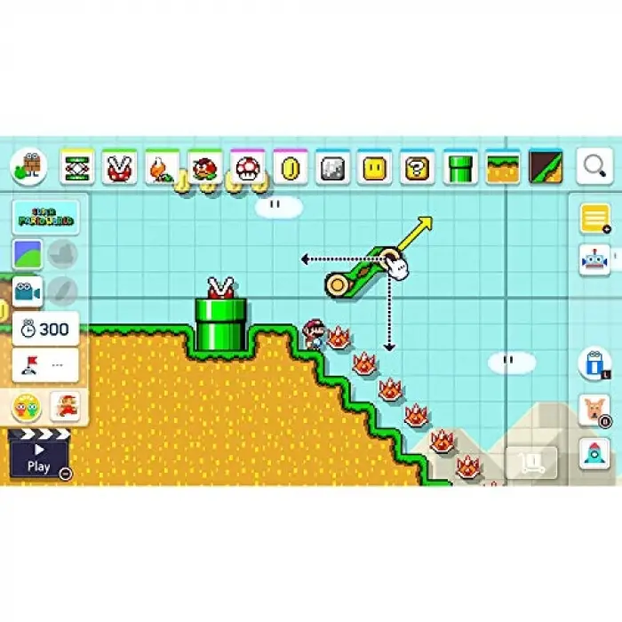 Video Oyunu Super Mario Maker 2 Switch (CDMedia Garantili)