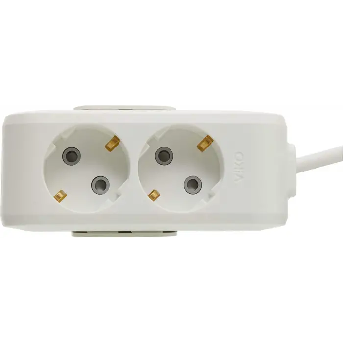 VİKO Multi-Let 2li Topraklı Kablolu Ç.K 1mt Priz