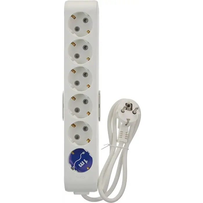 Viko Multi-Let 6lı Priztopraklı Kablolu Ç.K 1mt Priz