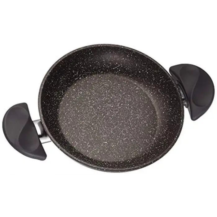 Vilma 20 Cm Dövme Yumurta Sahanı, Siyah
