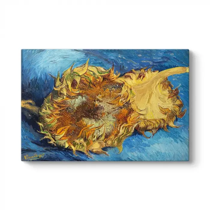 Vincent Van Gogh Ayçiçeği Kanvas Tablosu 45 x 30