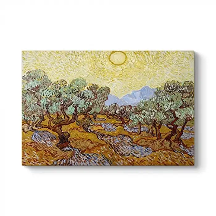 Vincent Van Gogh, Olive Trees Tablosu 125 x 80