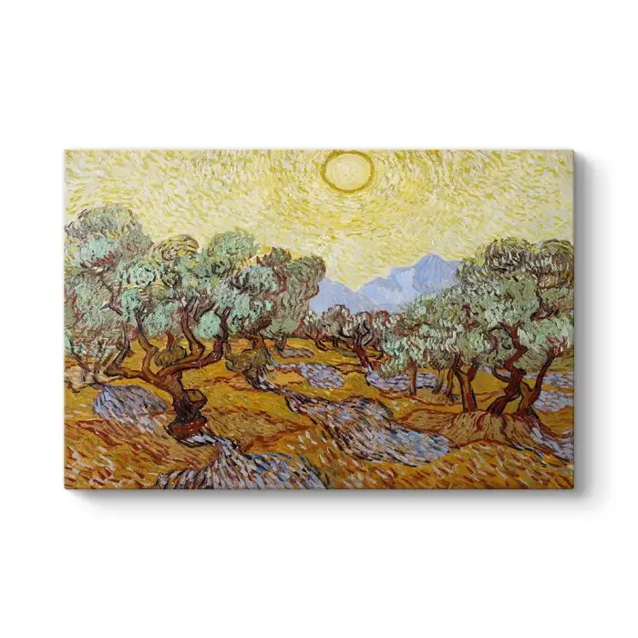 Vincent Van Gogh, Olive Trees Tablosu 125 x 80