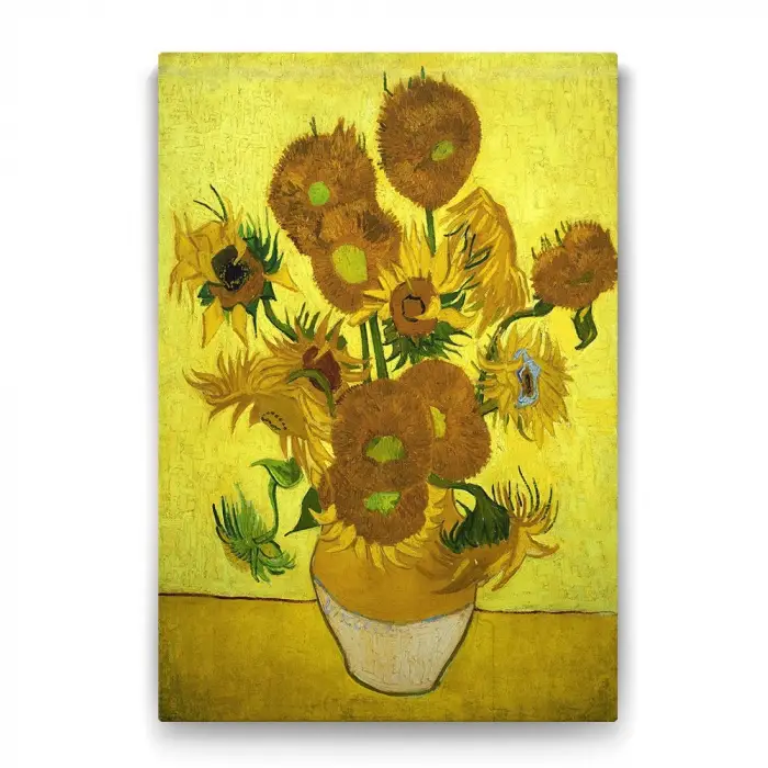 Vincent Van Gogh - Sunflowers Tablosu - 60x90cm