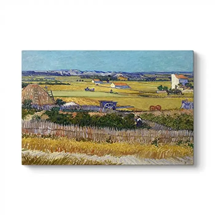 Vincent Van Gogh - The Harvest Tablosu 90 x 60