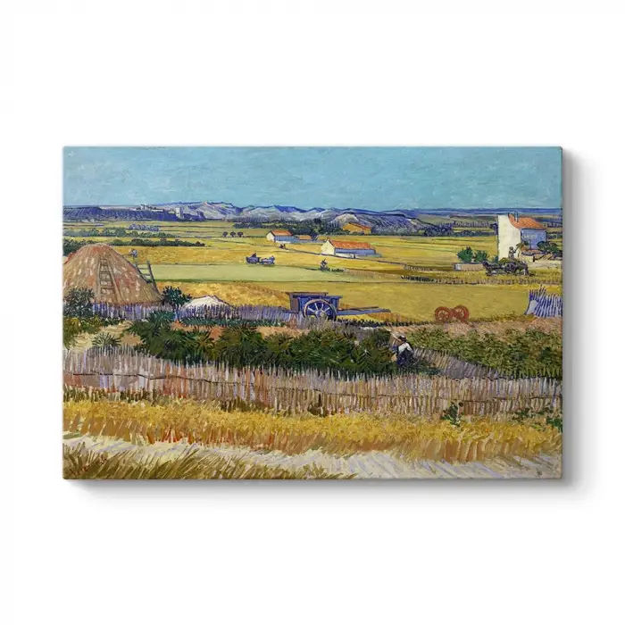 Vincent Van Gogh - The Harvest Tablosu 90 x 60