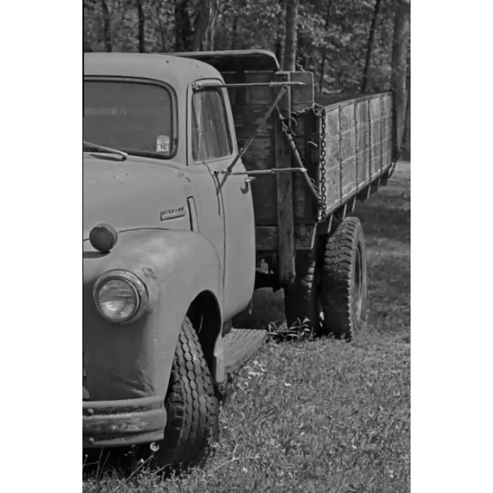 Vintage Chevy kamyonu defteri