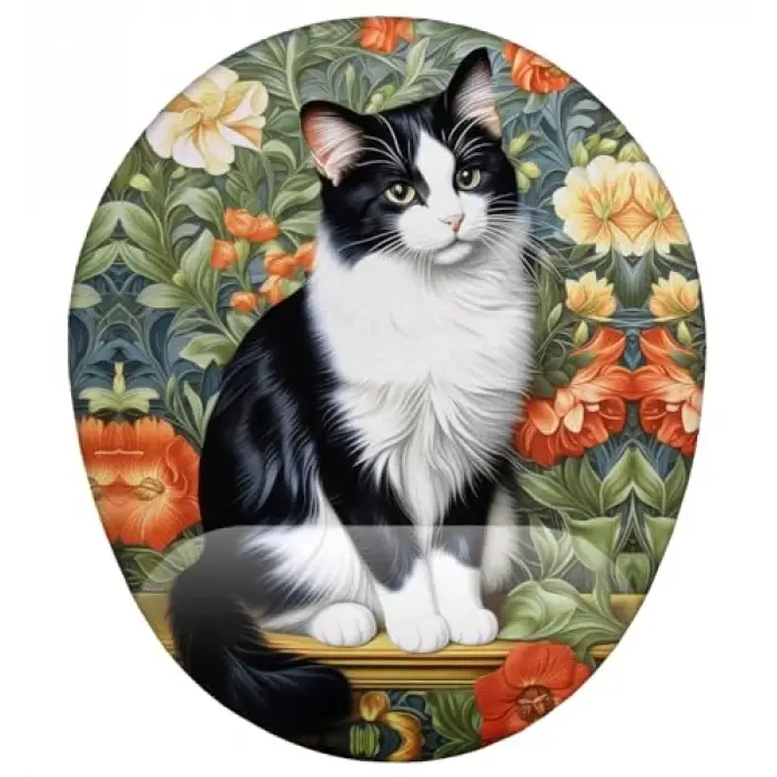Vintage Kedi Mouse Pad