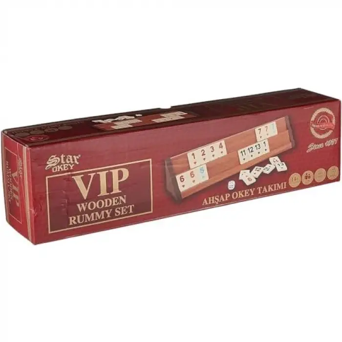Vıp Ahşap Okey Takımı (1010464)