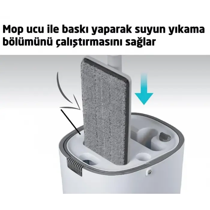 Vip Set Akıllı Mop, %100 Temiz Su