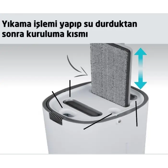 Vip Set Akıllı Mop%100 Temiz Su