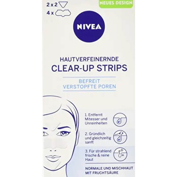 Visage Hautverfeinerndes Clear Up Strips, 6 Şerit
