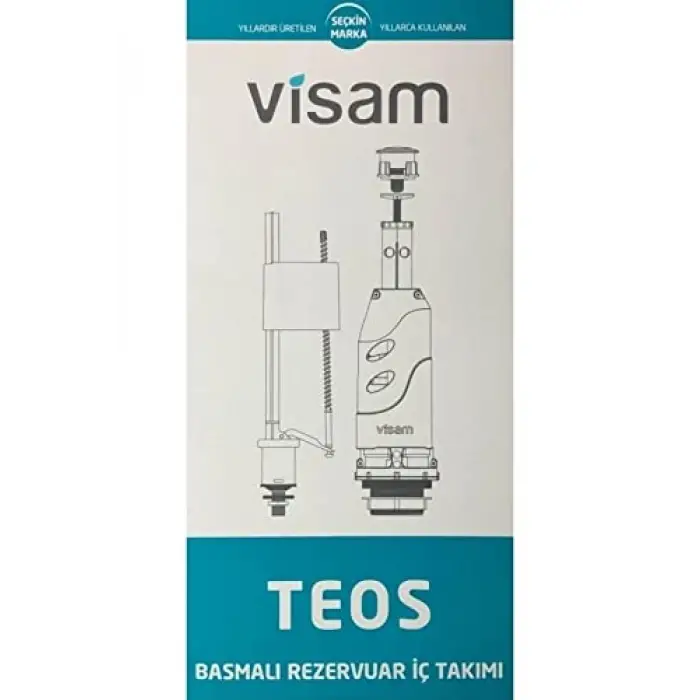 Visam Teos Basmalı İÇ Takım (Zeplin Flotörlü), 614-001