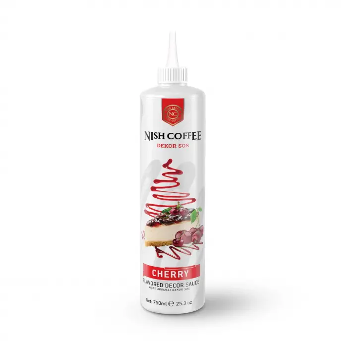 Vişne aromalı dekor sos 750 g