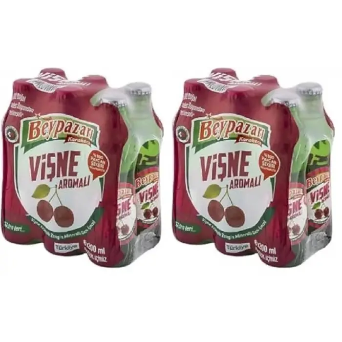 Vişne Aromalı Maden Suyu 6x200 ml