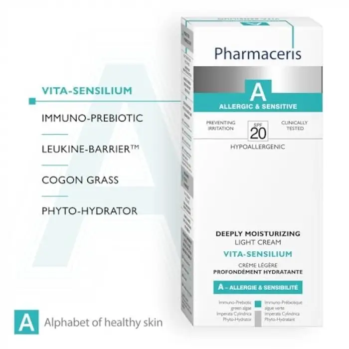 Vita-Sensilium SPF20 Deeply Moisturizing Light Cream (50 ml)
