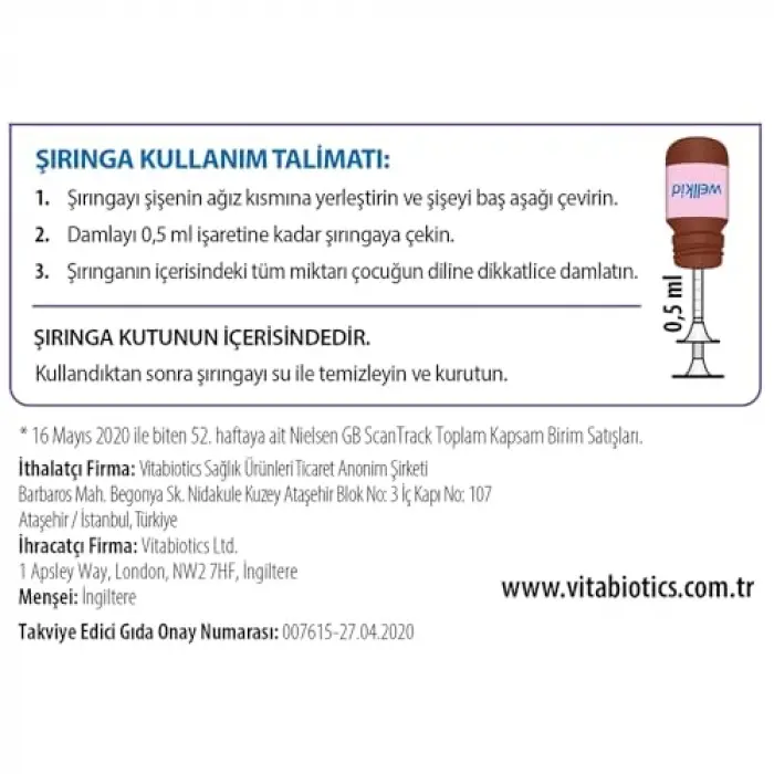 Vitabiotics Vitamin D Drops 30 ML