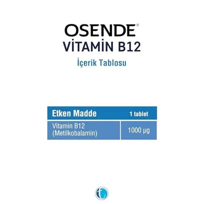 Vitamin B12 30 Tablet
