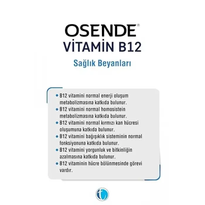 Vitamin B12 30 Tablet