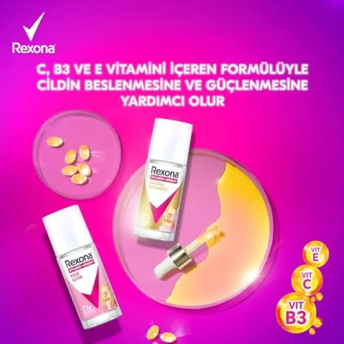 Vitamin Bright Kadın Roll On Deodorant Rose Glow 45 Ml