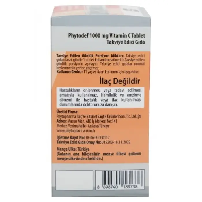Vitamin C 1000 mg, 60 Tablet