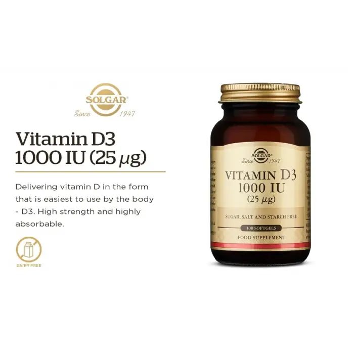 Vitamin D3 1000 IU 1 Paket(1 x 1 Stück)