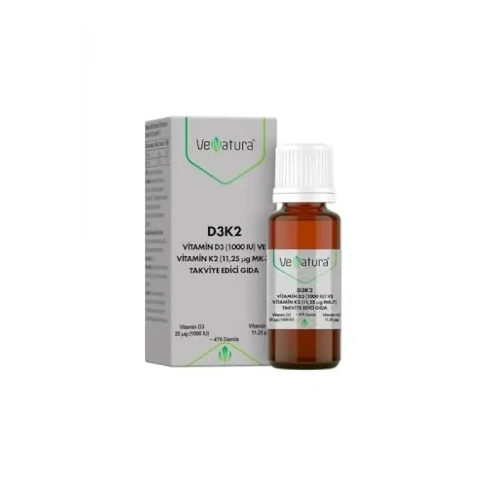 Vitamin D3 K2 (11.25 MG) Damla 20 ml P03761