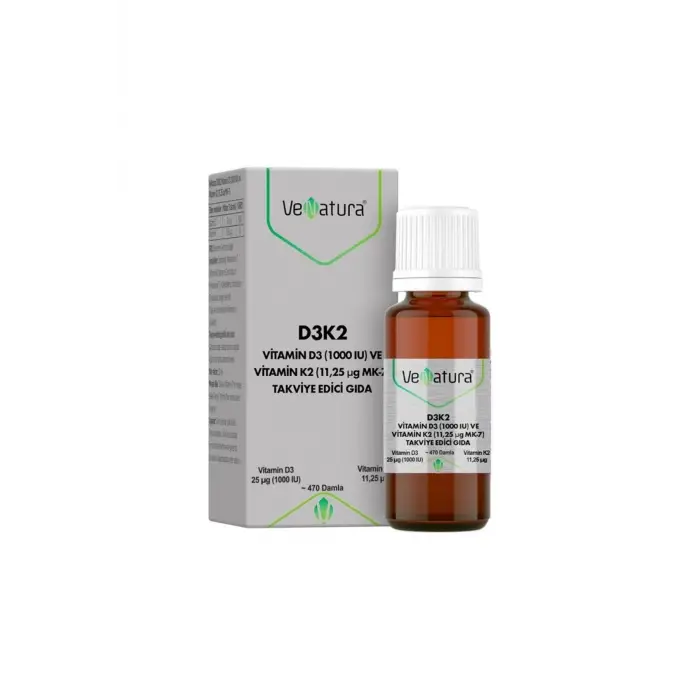 Vitamin D3 K2 (11.25 MG) Damla 20 ml P03761