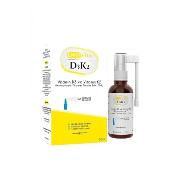 Vitamin D3k2 Sprey 20 ml
