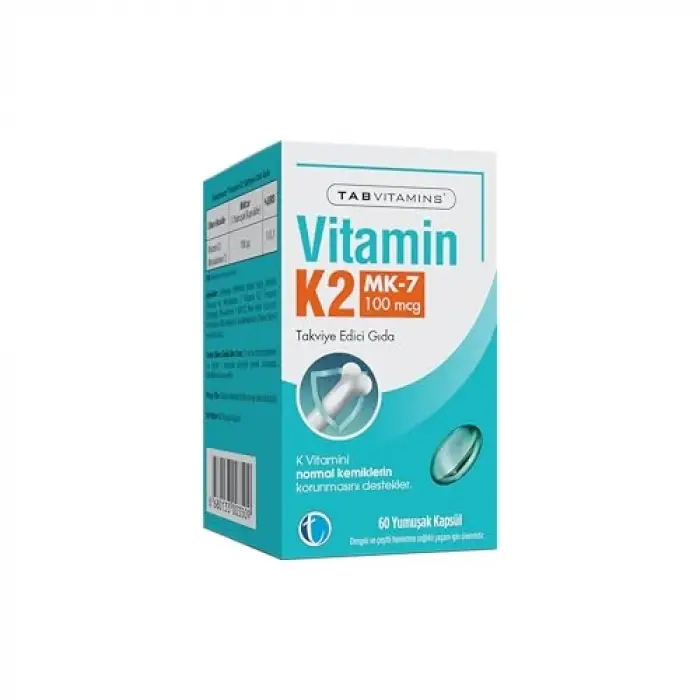 Vitamin K2 60 Yumuşak Kapsül