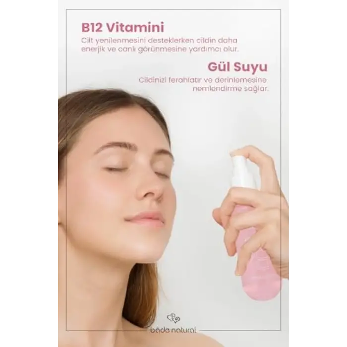 Vitamist B12 Vitamini & Gül Yüz Spreyi 100 ml