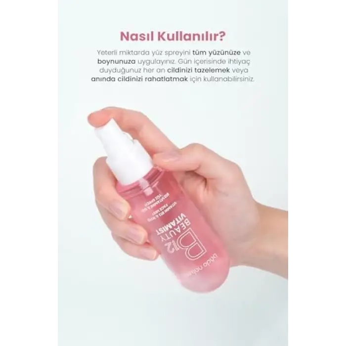 Vitamist B12 Vitamini & Gül Yüz Spreyi 100 ml