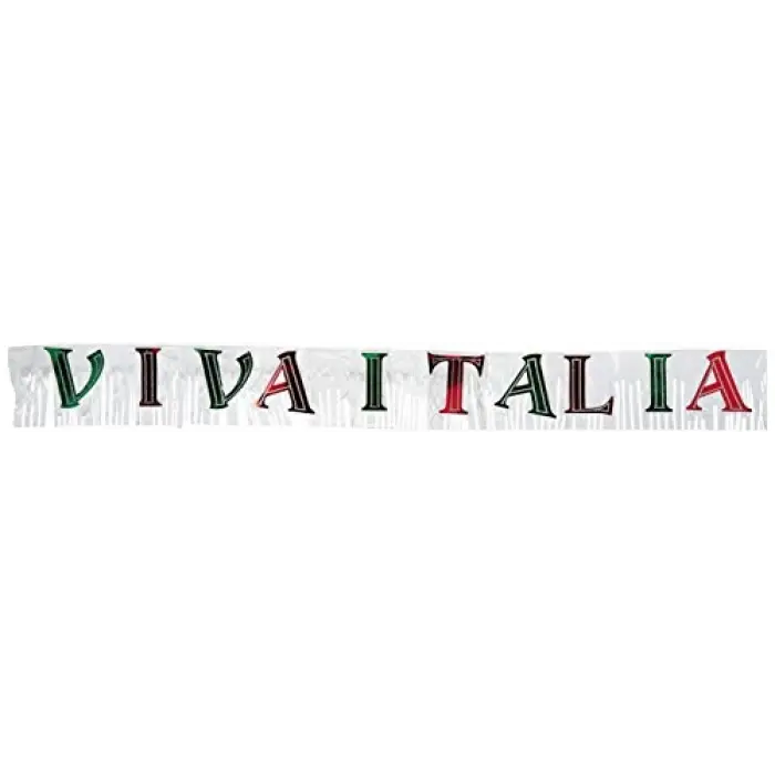 Viva Italia metallic afiş