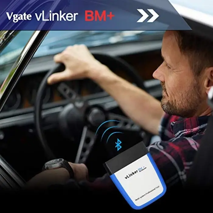vLinker BM+ OBD2 Bluetooth tarayıcı, BMW/Mini BimmerCode için, iOS, Android ve Windows için araç kod okuyucu