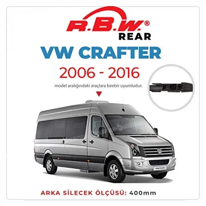 Volkswagen Crafter Arka Silecek 2006-2016
