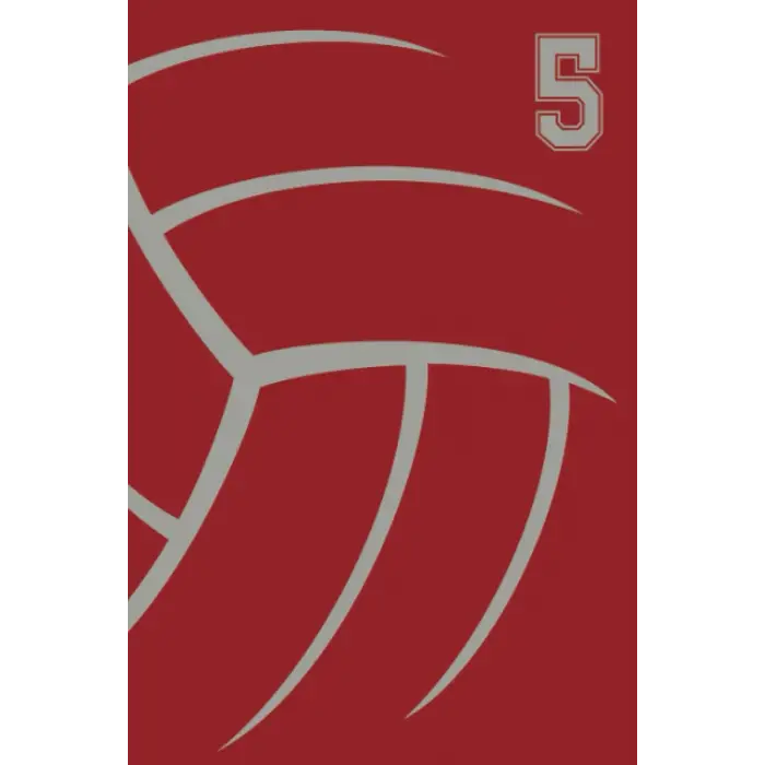 Volleyball Jersey Number Journal