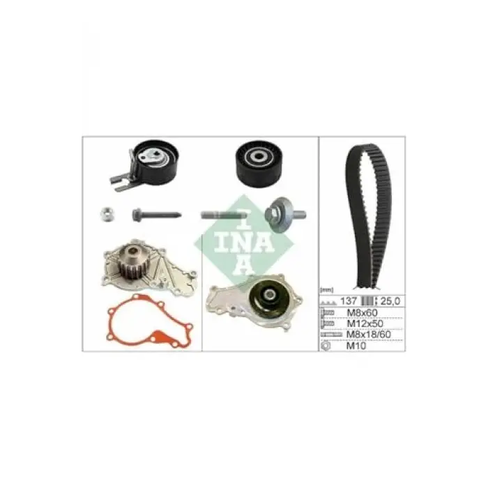 Volvo S40 ile Uyumlu 1.6 D Dizel Triger ve Devirdaim Seti 2005-2007